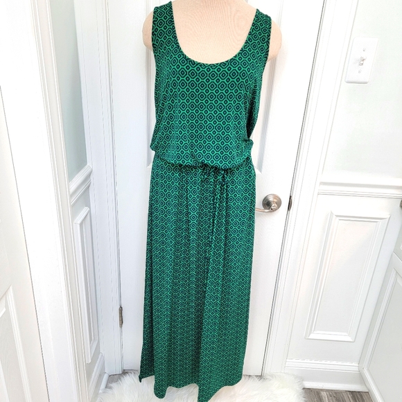 2/$20 Banana Republic Geometric Dress Large - Picture 1 of 9